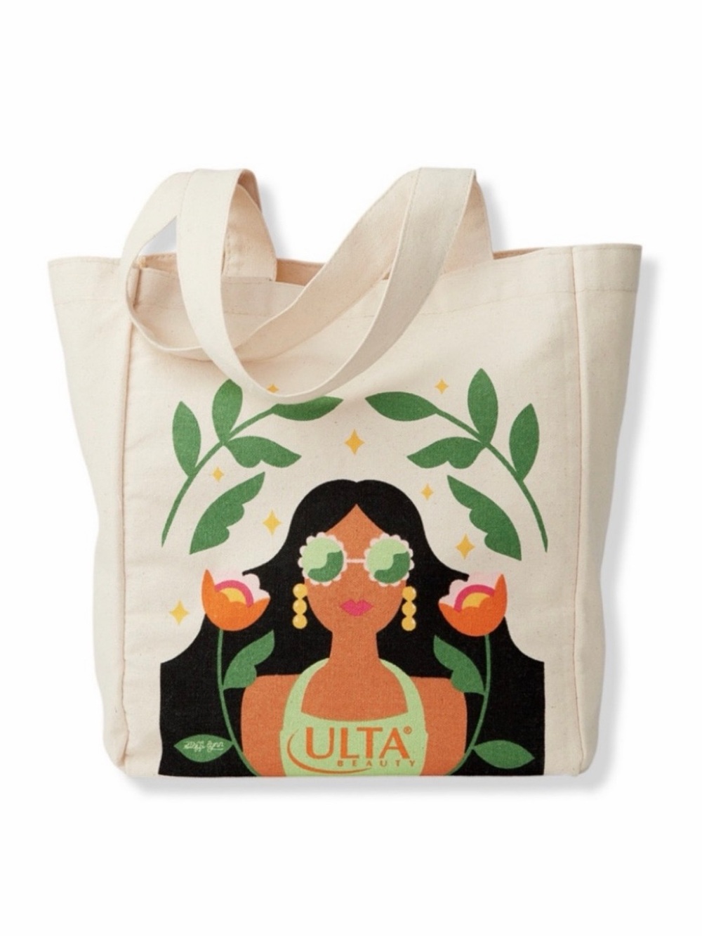Ulta Totally Conscious Tote Reusable bag- 100% Recycled Cotton